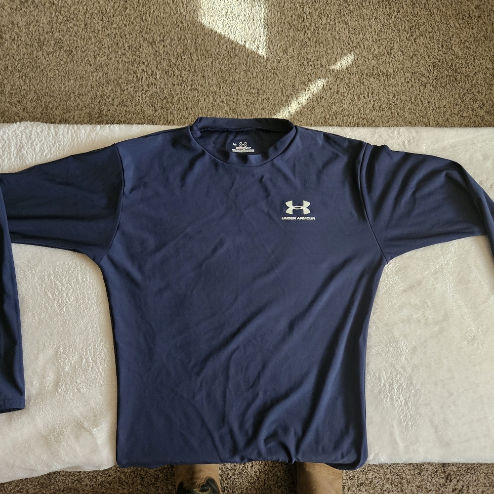Under Armour Navy Long Sleeve Shirt